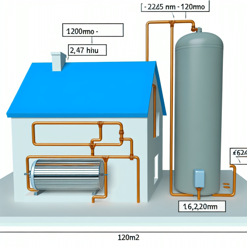 koszt pompy ciepła do domu 120m2