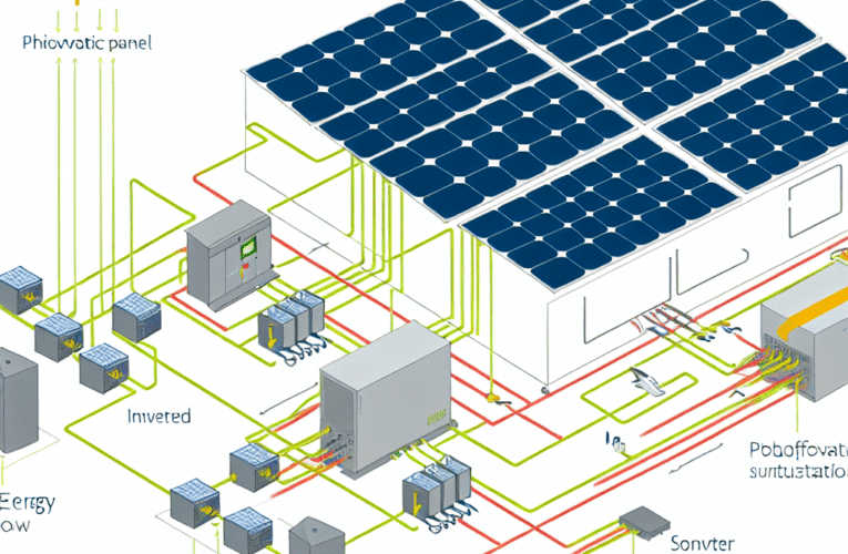 Schemat instalacji fotowoltaicznej – krok po kroku do własnej elektrowni słonecznej na dachu