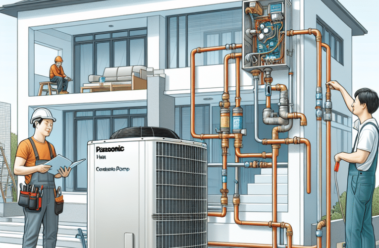 Efektywne odprowadzenie skroplin z pompy ciepła Panasonic w budownictwie: kluczowe aspekty projektowania