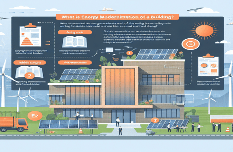 Co to jest modernizacja energetyczna budynku i jakie niosą za sobą korzyści oraz wymagane prace i dokumenty?