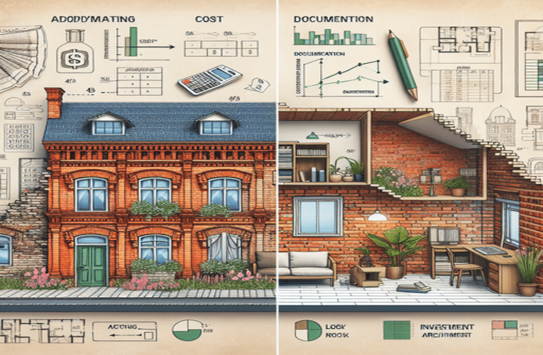 Możliwości adaptacji pomieszczeń w kamienicach: aspekty kosztowe dokumentacyjne i inwestycyjne