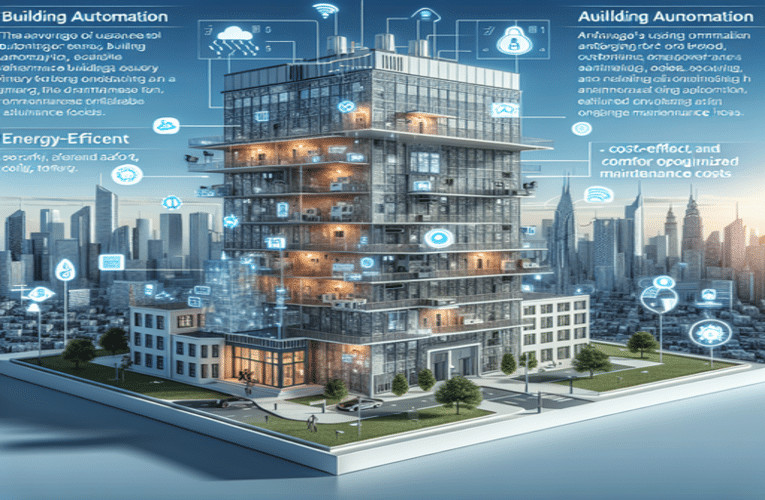 Jakie są zalety stosowania automatyki budynkowej w poprawie komfortu bezpieczeństwa i optymalizacji kosztów utrzymania?
